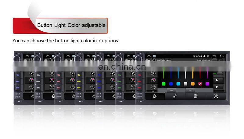 7 inch Android6.0 universal capacitive touch screen car Radio GPS Navigation