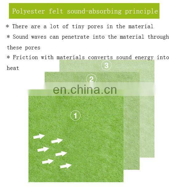 music room polyester fiber acoustic wall panels