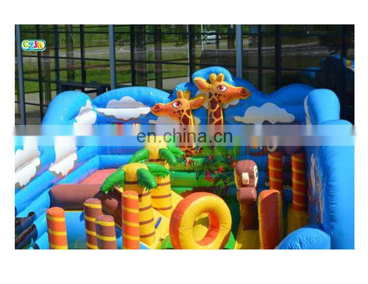 safari giraffe elephant china commercial inflatable toddler for sale