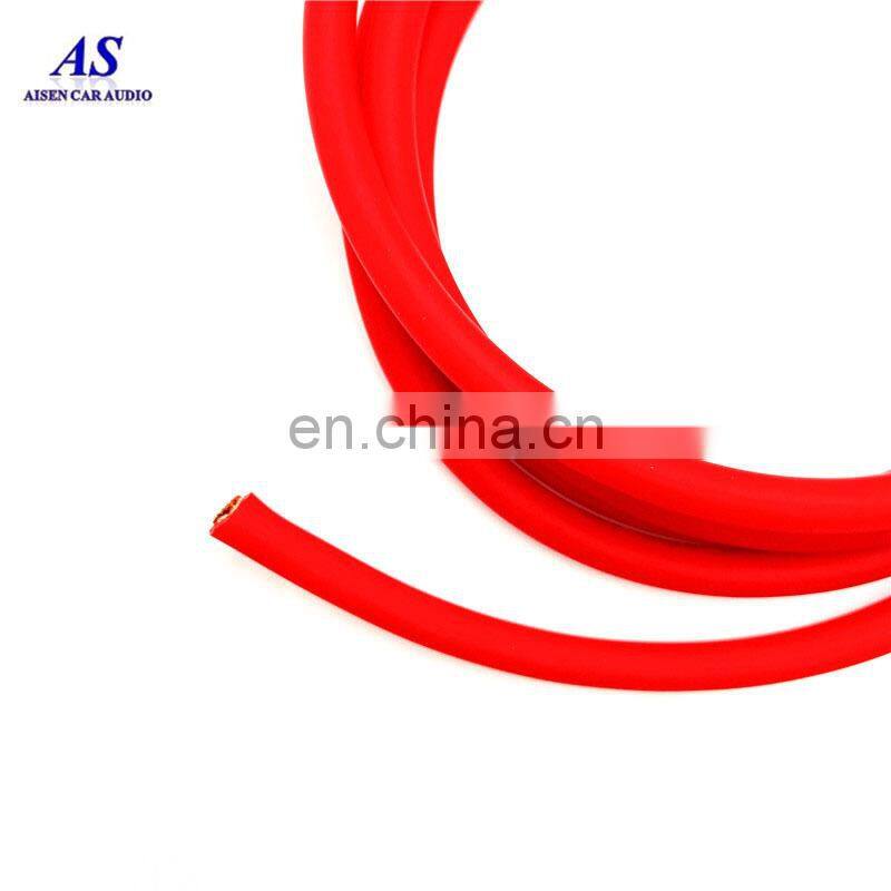 super soft flexible 4Ga/Awg Red Good Quality CCA/Copper Power Cable