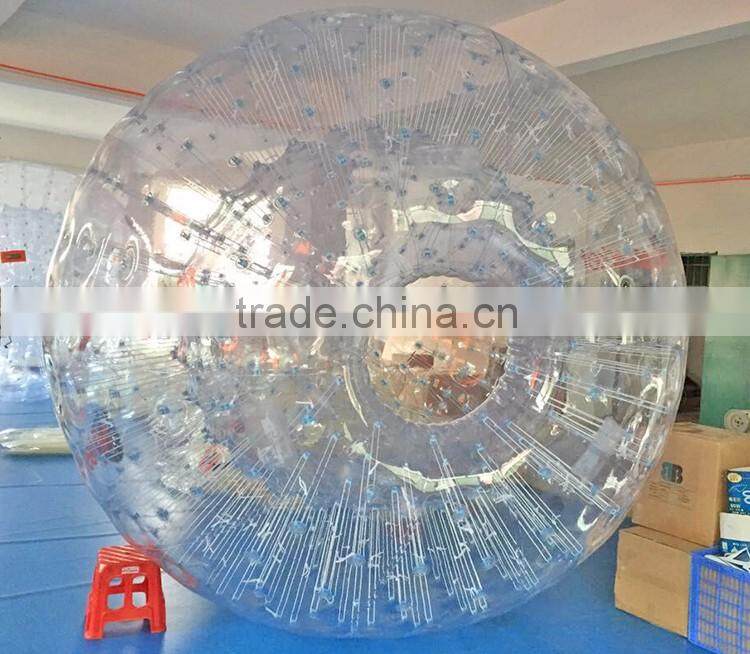 Human inflatable bowling ball water ice walking bubble ball for sale