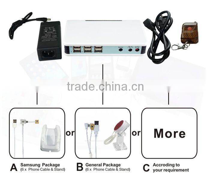 Retail Burglar Alarm Tablet PC Security Holder Alarm