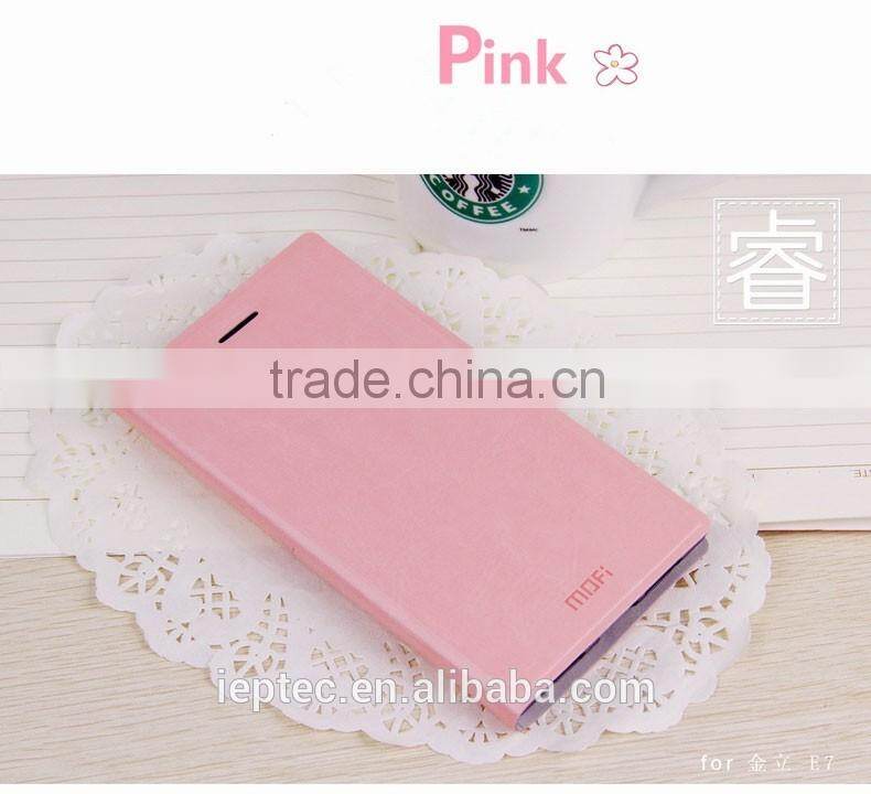 MOFi Case for Gionee Elife E7, Smartphone Leather Flip Cover for Gionee Elife E7 Case