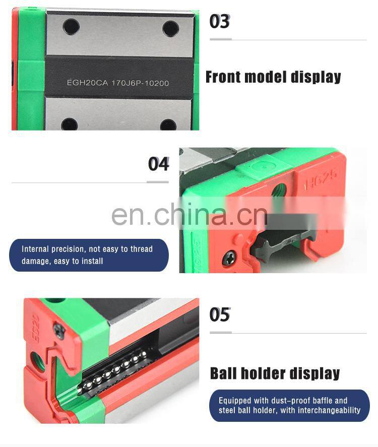 HGH25CA wholesale high cost performance linear guide bearing linear bearing rails