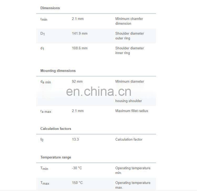 6316ZZ Deep groove ball bearing ball bearing 6316