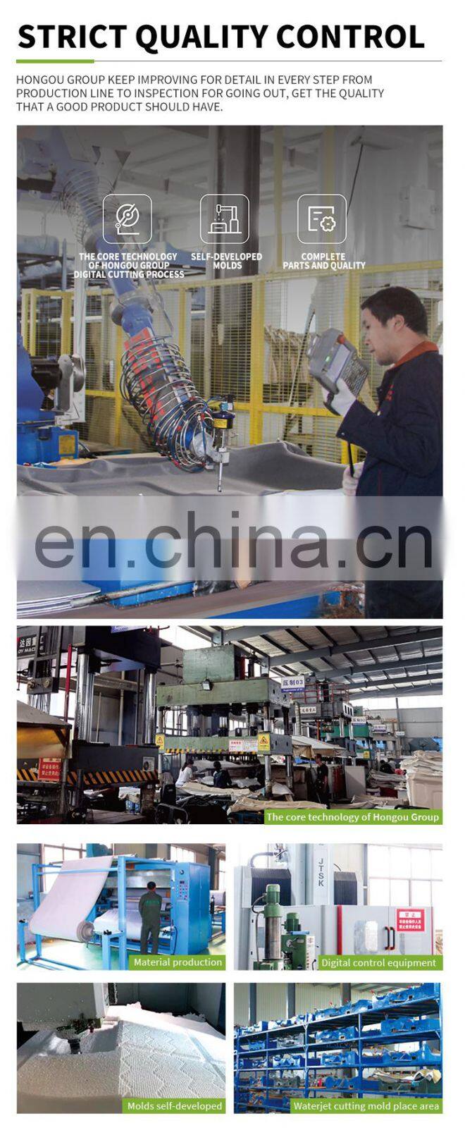 Car headliner for Audi C6 A6L sky dark gray/deep beige