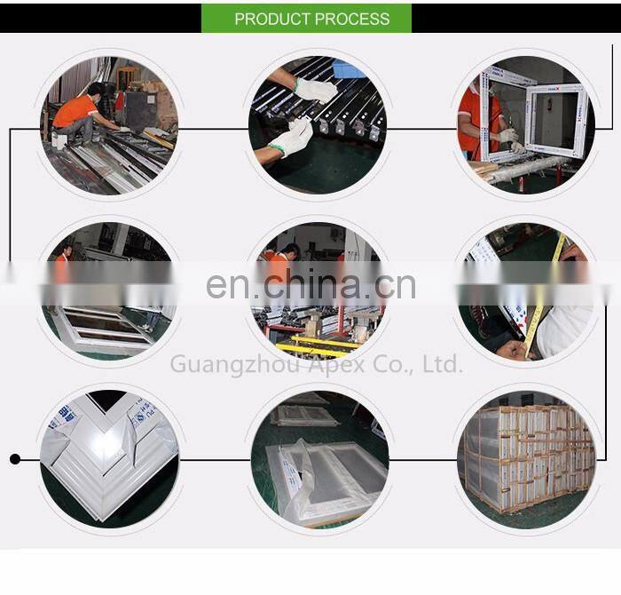 powder coated thermal break heat insulation frame window