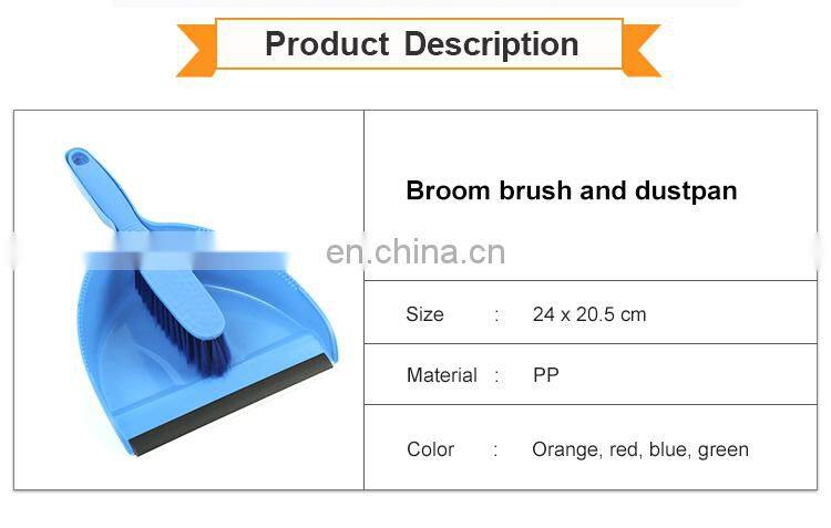 Low Price Small Mini Plastic Soft Broom Brush With Dustpan
