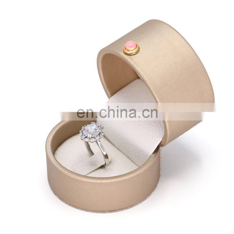 High-end Luxury jewelry box bracelet round bracelet boxes with logo custom