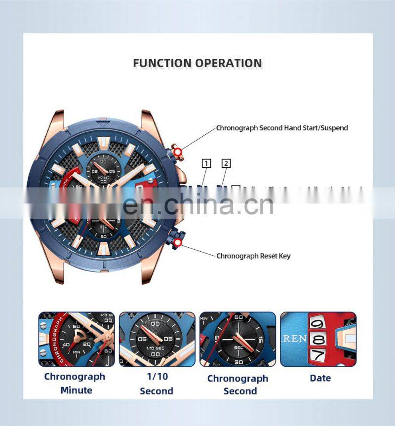 CURREN 8401 New Model Fashion Stainless Steel Men Quartz Watches Waterproof Men Wrist Watch