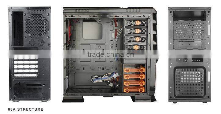 hot sale elegant desktop personal computer case SX-C6820