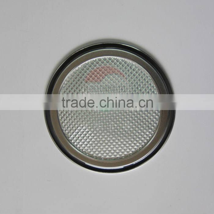 Peel off aluminum lid for plastic and tin can
