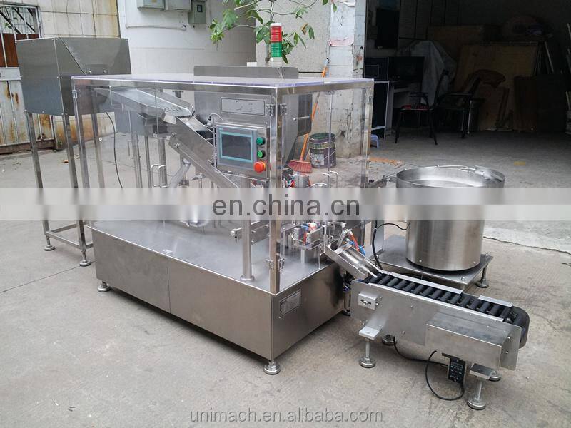 Pharmaceutical series Effervescent TabletsTube Filling Package Machine is Tube Filler machine and packaging equipment