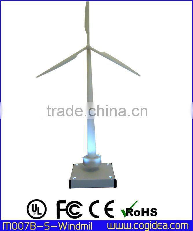 magnetic levitating & spinning pop display--windmill