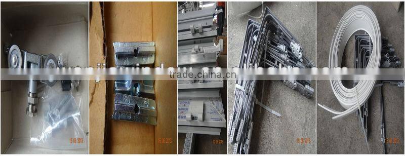 Wanjia factory wholesale aluminium sliding partitions folds