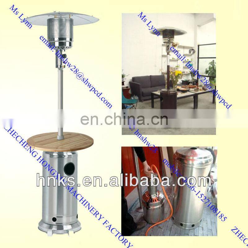 Gas Type Heater In Garden