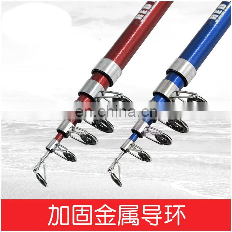 5M 6M 24T Carbon Blank E-Glass Butt 288g Weight Gray Telescopic Surf Rod