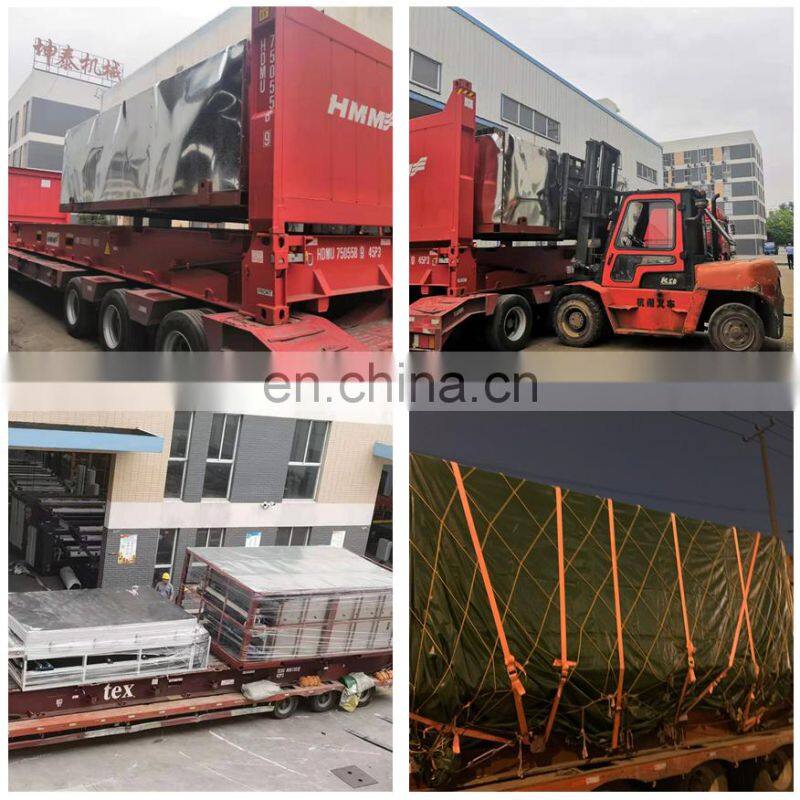 Double belts press type Flatbed Laminating Machine