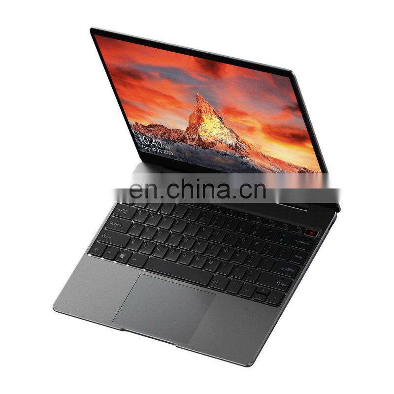 GemiBook Pro 14 inch 2K laptops 8GB 256GB Celeron J4125 Quad Core Win10 Netbooks with Backlit Keyboard Laptop