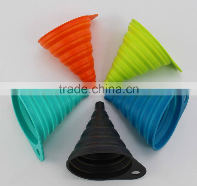 Awesome Collapsible Silicone Hopper Funnel