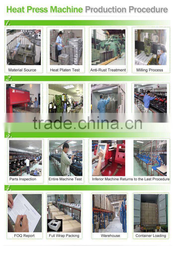 Top seller CE approved how to print t shirts with a heat press