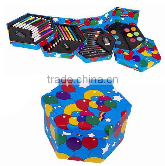 Stationery Set Hexagon Box