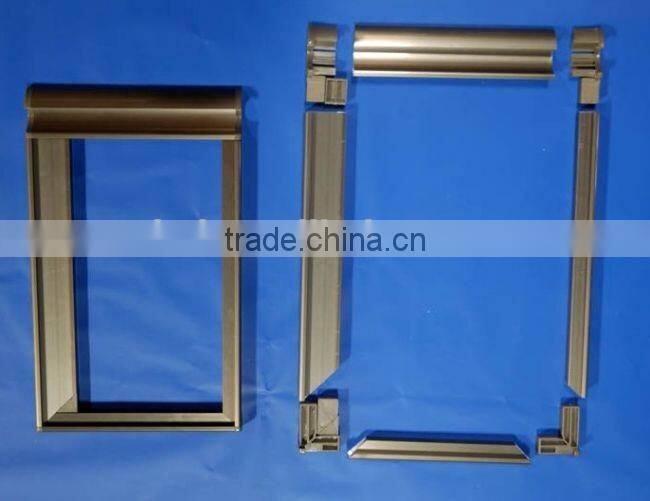 aluminum kitchen cabinet frame/aluminium cabinet door frames/aluminium profiles for kitchen closet