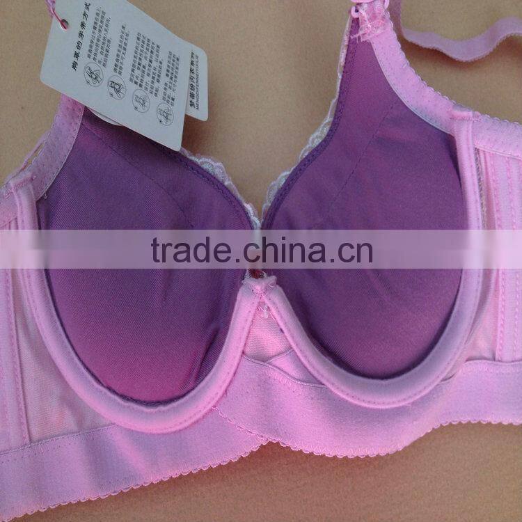 2.05USD 34-38 B Cup High Quality Mixing Styles Adjustable Fashional Ladies Sexy Push Up Bras (gdwx192)