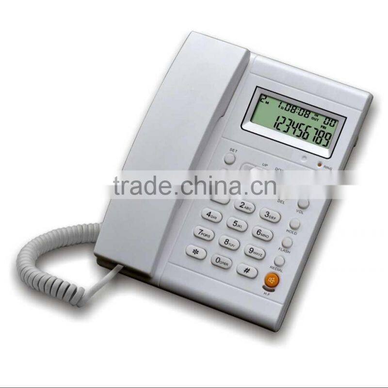 Cheap voice recording telephone set with handfree headset