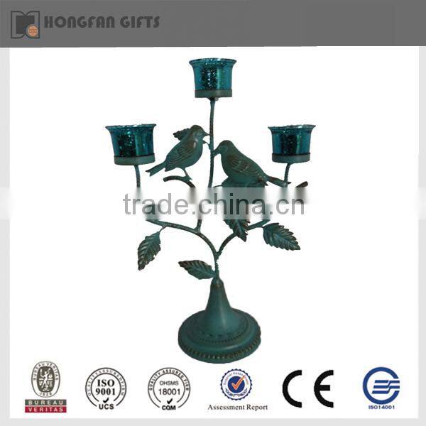 high quality amazing ceramic reindeer candle holder for home decoration