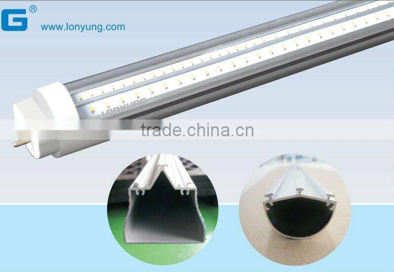 Super brightness V-type beam angle 240 degree t8 master led tube