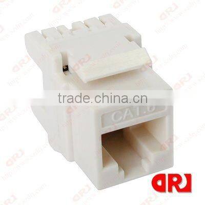 Made in China CAT5e/CAT6 rj45 dual idc keystone jack