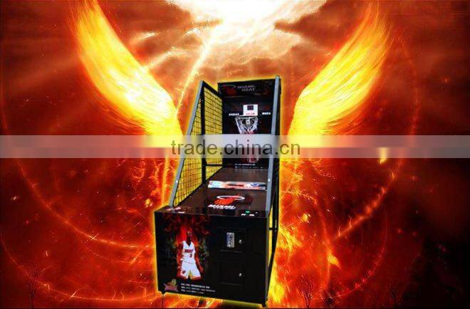 QH Shooting Basketball Indoor Amusement Game Machine 50HZ