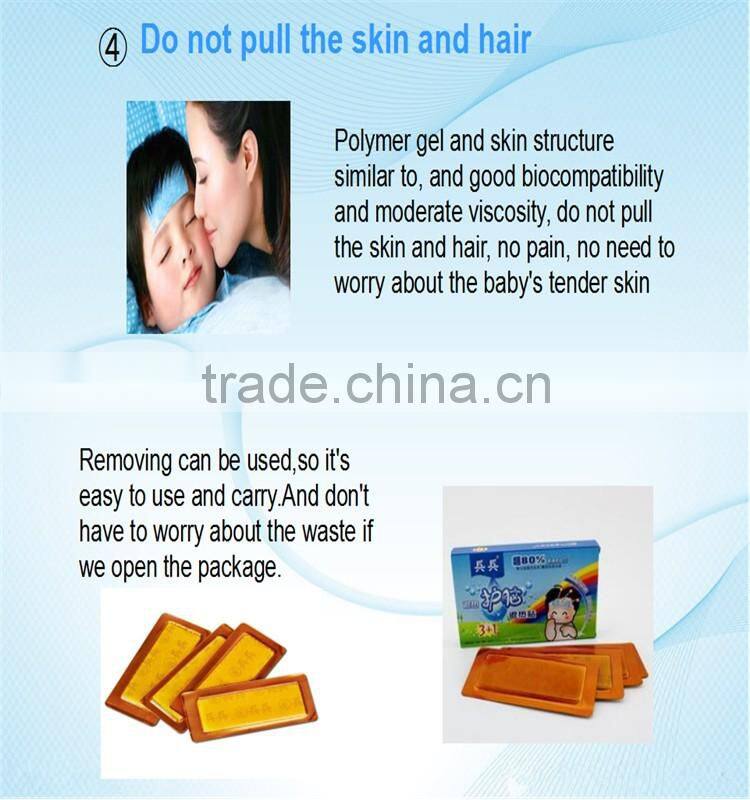High efficiency cooling paste without side head protection