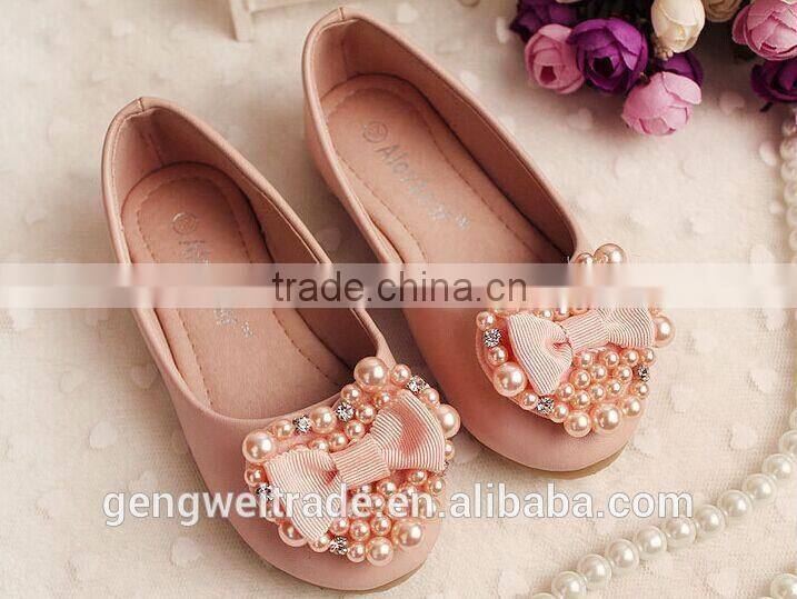 2015 New fashion girl shoes baby girl princess shoes kids party shoes