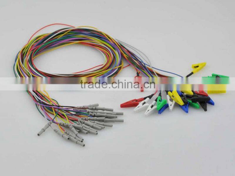 Competitive price with high quality multicolor eeg gold coated electrodes