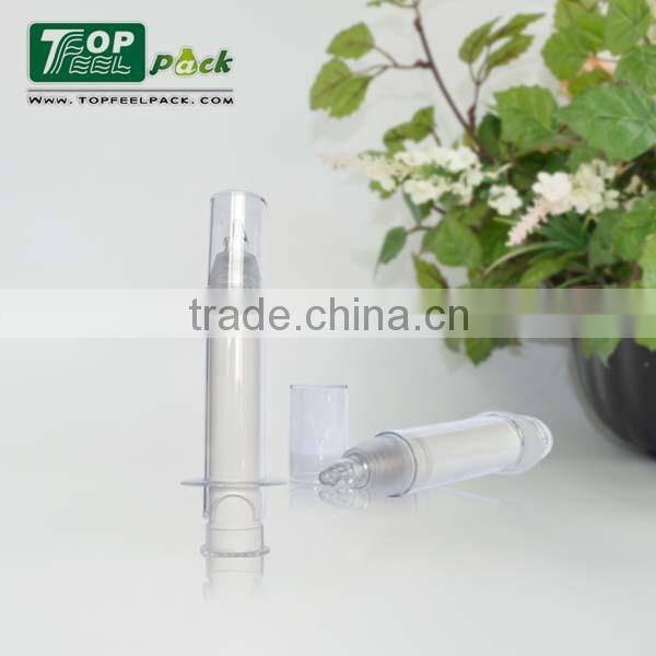 Hot selling 10ml Airless cosmetic syringe