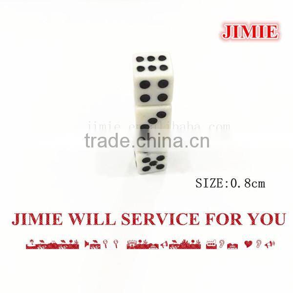 8mm mini letter dice beads for sale