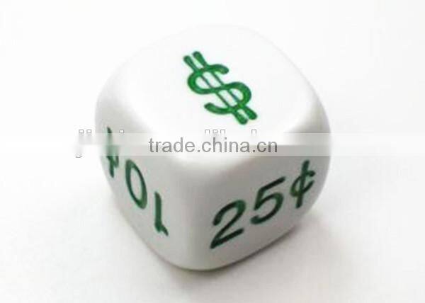 12mm cusotm 6 sided dice for board game