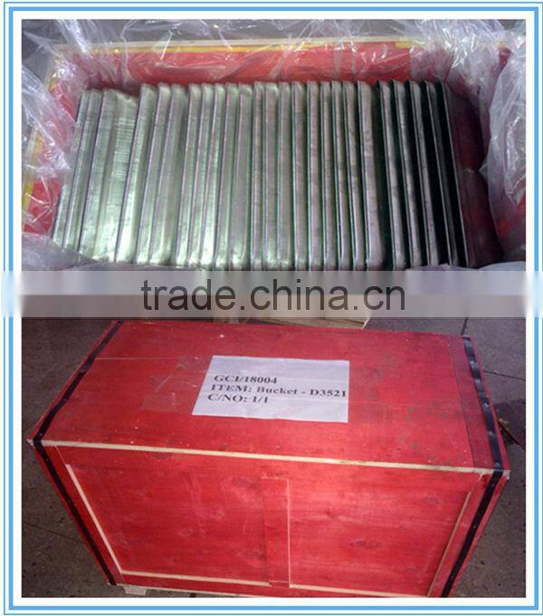 Euro bucket for elevator