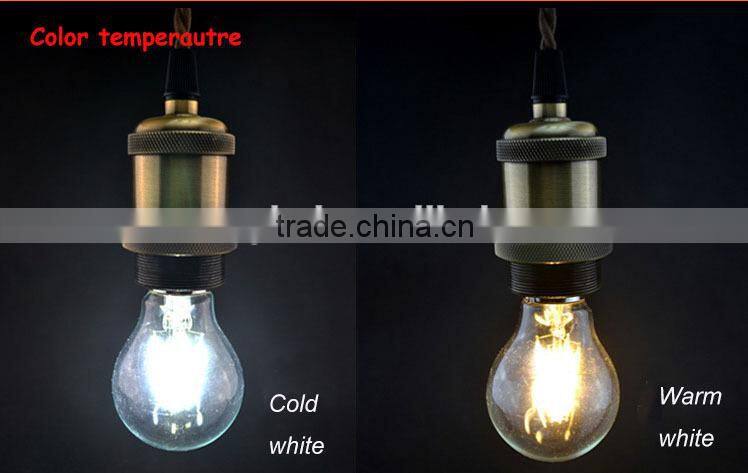 Cheaper a19 a60 LED globe filament bulb E27 e26 b22 led bulb lamp filament bulbs
