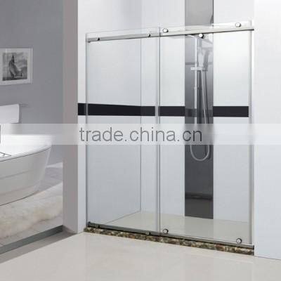 Customized Size Tempered Galss Sliding Shower Screen