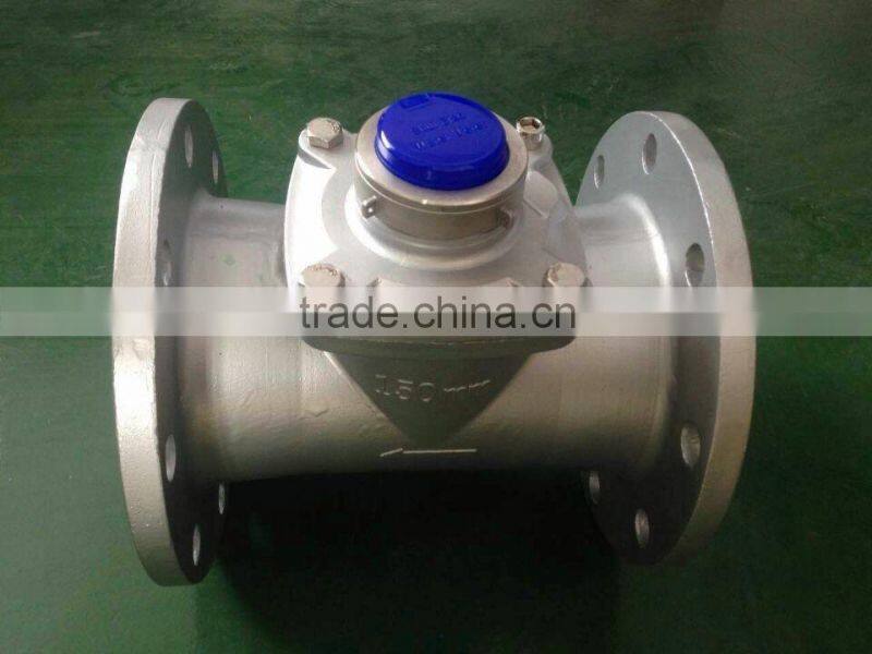 DN100mm Flange Woltman Stainless Steel Water Meter