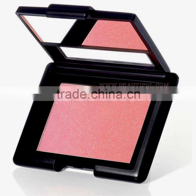 Oem blush! Natural pink lovely blush , wholesale powder blush, long lasting, face blushes, blush compact, cosmetics for cheek