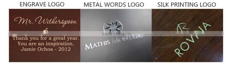 Luxury Wooden Pen Box, Custom Black Lacquer MDF Pen Packaging Box With Logo Printing For 1 or 2 pen