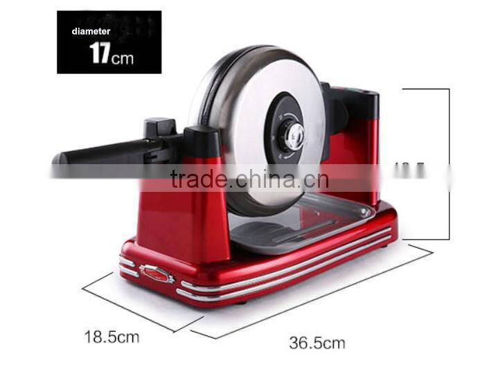 CE GS ROHS LFGB REACH and ETL 4 Slice Stainless steel Rotary Belgian Waffle Iron Maker