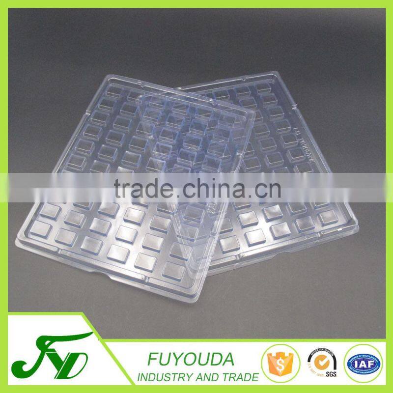 Customized plastic clear electronic tray