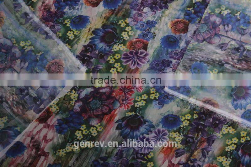 chiffon printed fabric poly chiffon print fabric fot printing factory dierct sale polyester fabric