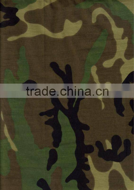 polyester micro & Nylon taslon printed fabric