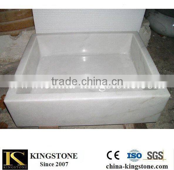 Hot sale marble beige bathroom sink buyer price